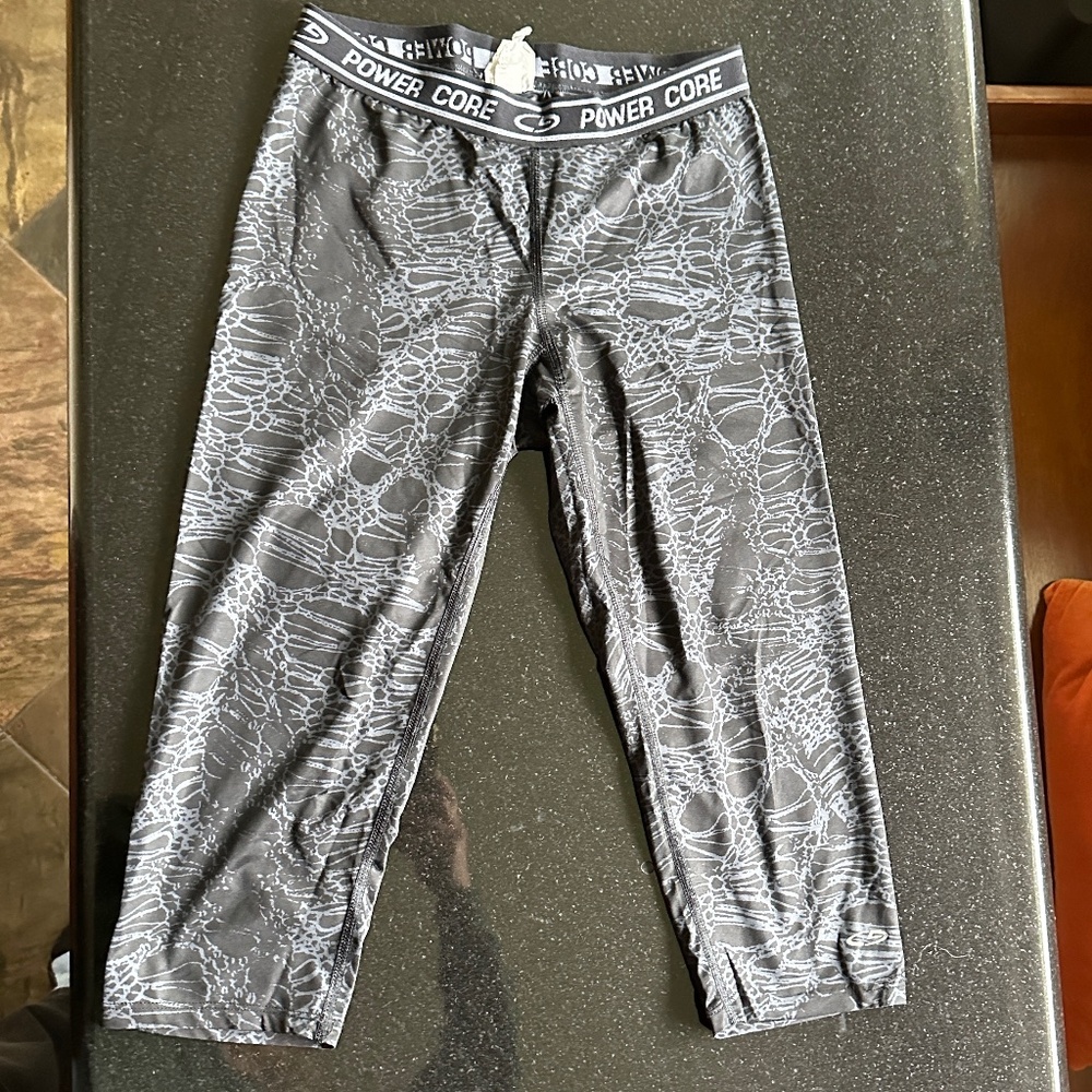 Champion PowerCore Tights for Running, Yoga, Biking, etc, Size M, Knee Length